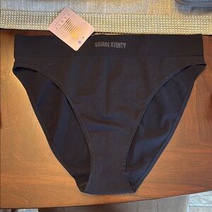 NWT Savage X Fenty Black Briefs